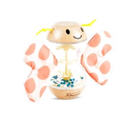 Hape Wooden Rainstick Rattle - Rosalie Wooden Rain Stick Colorful Butterfly Shape with Removable Wings - Wooden Early Learning Toy - Sensory Toys for Early Ages