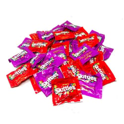 ASSORTIT X Skittles Collab Wild Berry & Original Flavor Variety Candy Coated Fruit Chew Individually Wrapped Bulk Party Assortment 25+ Bite Size Mini Packs In Resealable Bag 1Lb (16 Oz)