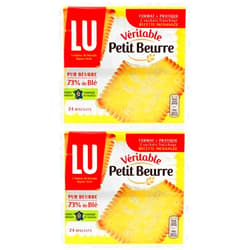 LU From France Lu Petit Beurre Biscuits 7 oz Pack of 2