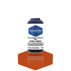 AmeriColor, Burnt Umber, 0.75 Ounce Bottle, Soft Gel Paste Food Color