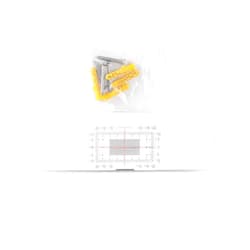 Zomeyome Standard and Corner Tell-Tale Crack Monitors: Reliable Crack Monitoring Records (1pcs)