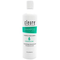 Cleure Hypoallergenic Volumizing Shampoo for Sensitive Skin - Fragrance Free, SLS Free & Paraben Free (12 oz, Pack of 1)