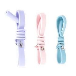 Saluaqui 3pcs Lash Tweezers Holder Protector, Soft Skin Friendly Silicone Lash Extension Tweezers Bracelet, Eyelash Extension Tweezers Wrist Band