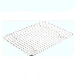 Winco Pan Grate, 8-Inch by 10-Inch,Chrome, Half Size