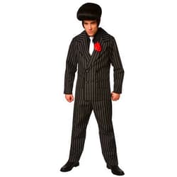 Morph 1920s Mens Costume Gangster, 1920s Mens Costume, Roaring 20s Costumes for Men, Mens Gangster Costume 1920s