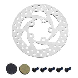 ECSiNG Brake Disc Compatible with Xiaomi M365/1S Electric Scooter Spare Parts Accessories Stainless Steel 110mm Bicycle Brake Discs Parts
