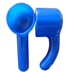 HWHXCZYH 2 Pack Massager Attachment Accessories Massage Accessory Attachments Silicone Blue Clear