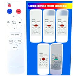 YING RAY HA-F-01 Replacement for Friedrich Air Conditioner Remote Control 618-266-10 for WS08C10 WS08C10-A WS08C10-B WS10C10 WS10C10-A WS10C30 WS10C30-A WS12C10 WS12C10-A WS12C30 WS12C30-B WS13C30 WS13C30-A