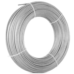 JYDQM Garden Fence Cable Wire Rope Stainless Cable 1/8, Indoor Outdoor Wire Rope Aircraft Cable for Deck Cable Railing Kit, DIY Balustrades, 3.3ft 16.4ft 30ft 50ft 100ft 200ft 250ft 300ft Long(75M/246ft)