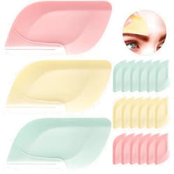 Patelai 21 Pcs Eyebrow Razors for Women Dermaplaning Tool Razor Eyebrow Blades Facial Razors for Men Eyebrow Trimmer Microblade Leaf Shaped Facial Shaper Shaver for Face Upper Lip Hair travel