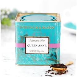 Fortnum & Mason British Tea, Queen Anne Blend, 250g Loose English Tea in a Gift Tin Caddy