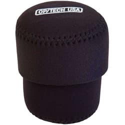 OP/TECH USA 7801032 Fold-Over Neoprene Lens Pouch – Durable Camera Lens Case with No-Lose Lid – 253 (Black)