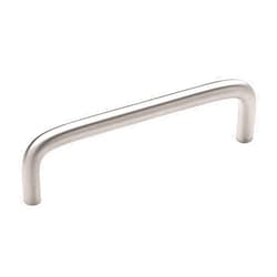 Amerock | Cabinet Pull | Brushed Chrome | 4 inch (102 mm) Center to Center | Everyday Heritage | 1 Pack | Drawer Pull | Drawer Handle | Cabinet Hardware