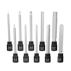 Owl Tools Extra Long Allen Wrench Hex Bit Socket Set (10 Pack) - Long 6