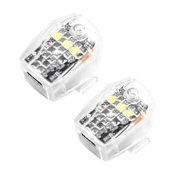HeiyRC Mini 4K Avata 2 Drone Strobe Light,Drone Night Flight FAA Anti Collision Lighting Rechargable Led Lamp for DJI Mini 3 Pro Mini 4 Pro Air 3 2S Mavic Mini 2 SE Mavic 3 Accessory (2pcs)