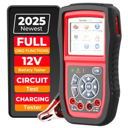 Autel AL539B OBD2 Scanner, 3-in-1 Code Reader Battery Tester Avometer for 12 Volts Batteries, Full OBDII Diagnosis and Circuit Starting & Charging Systems Test