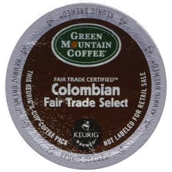 Green Mountain Coffee Roasters Colombia Select Keurig Single-Serve K-Cup Pods, Medium Roast Coffee, 12 Count