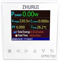 Zhurui epm 6700 Energy Meter/Power Meter/Voltmeter/kwh Meter/Current Meter/LCD