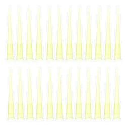ONiLAB Pipette Tips 200 UL 1000 PCS Clear Yellow Laboratory Universal Plastic Liquid Pipettor Tips Polypropylene (PP) Autoclavable, 200uL(1000PCS)