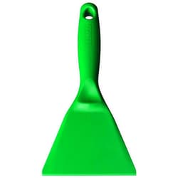 Remco 6962MD2 Green Polypropylene Metal Detectable Hand Scraper, Injection Molded Blade, 9.7
