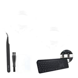 YWLRONG 2PCS for Logitech MX Keys Keyboard Hinges Mechanical Keyboard Key Support Brackets Compatible with Logitech MX Keys Keycap Hinge Clips Replacement Accessories