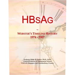 Icon Group International HBsAg: Webster's Timeline History, 1974 - 2007