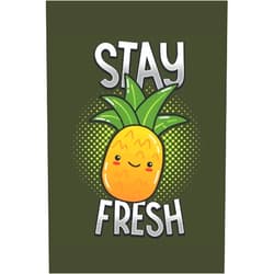 Lucas C. Falls Stay Fresh: Süße Ananas für Kinder, Männer und Frauen - Witziges Geschenk für alle, die Gemüse, Obst und Früchte mit Gesicht lieben - Eine tolle ... 6x9 in (15.24 x 22.86 cm) A5 (German Edition)
