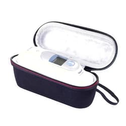 DailyU Thermometer Case - Fits for Braun Thermoscan 7 IRT6520 & Braun Digital Ear Thermometer ThermoScan 5 IRT6500 EVA Hard Case Travel Protective Carrying Storage Bag (CASE ONLY)