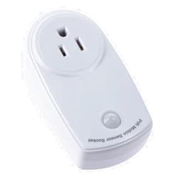 Urjumpea Motion Sensor Switch, Motion Sensor Light Socket Human Infrared Induction Outlet and American Standard Plug