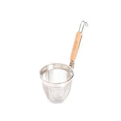 Helen's Asian Kitchen Helen’s Asian Kitchen Spider Strainer, 6-Inch Stainless Steel Mesh Strainer Basket with 7.5-Inch Bamboo Handle