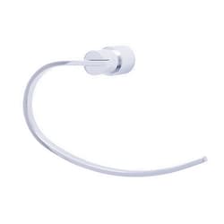 Dyconn Faucet BDYTR-CHR Daytona Series Modern Towel Ring, Polished Chrome