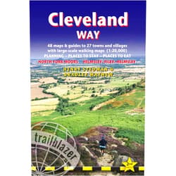 Henry Stedman,Bradley Mayhew Cleveland Way: British Walking Guide: Helmsley-Filey-Helmsley - 48 Large-Scale Walking Maps (1:20,000) & Guides to 27 Towns & Villages - Planning, ... Stay, Places to Eat (British Walking Guides)