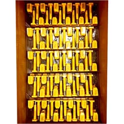 AVG Packaging Supplies Brand Bolt Seals - High Security Shipping Seal with Print Progressive Numbering – Tamper Proof for Trucks, Trailers, Cargo Containers - ISO & C-TPAT Certified (200ct Seal)