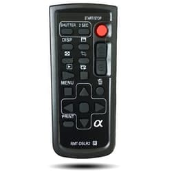 Kassionel Replacement Remote Control RMT-DSLR2 Compatiblle for Sony Interchangeable Lens Digital Camera RMT-DSLR2 A6500 A6300 A6000 NEX-7 6 5 A99 ILCE-7M3 A77M2 A99M2 A99 NEX-7 6 5 ILCE-7M3 ILCE-7M3K