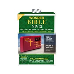 WONDER BIBLE NIV- The Audio Bible Player That You Can Listen to in English, New International Version, New & Old Testament as Seen On TV