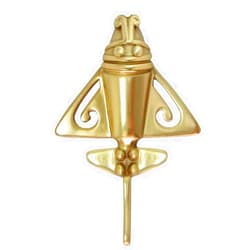Across The Puddle, Ancient Aliens Collection, Lapel Pin Pre-Columbian Quimbaya Golden Jet/Ancient Aircraft/Golden Flyer Pins
