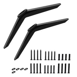 Rimous TV Stand Legs for TCL Roku TV Legs Replacement Compatible with 28in 32in 40in 43in 49in 50in 55in 65in TCL Roku TV Stand Legs Base Feet with Screws Easy Install