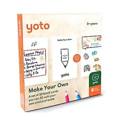 Yoto Play Yoto Children Friendly Audio Card – Make Your Own Cards - 10 Blank Yoto Cards for Kids for Yoto Player and Yoto App – Toy for Boys and Girls Age 3–8 Years