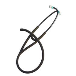 CardioTubes Compatible Replacement Tube by CardioTubes fits Littmann(r) MasterCardiologyI(r) and Littmann(r) Cardiology III(r) Stethoscopes - 7mm Binaurals Black on Black TUBING
