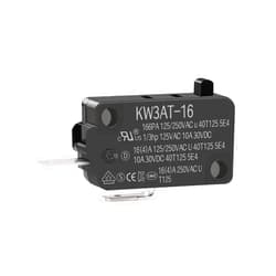 BXIZXD Microwave Oven Door Switch Replacement Part, KW3AT-16,16A 125V/250V, Compatible with KW3A-16 (Normally Open - 1Pc)