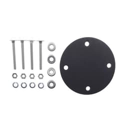 Generic Back Mounting Plate for 1-1/2 Inch Rotopax Off-Road Tube Roof Rack Ladder with Screws and Bushings