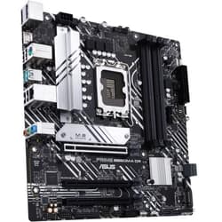 ASUS Prime B660M-A D4 LGA 1700(Intel 12th Gen) mATX Motherboard (PCIe 4.0, DDR4,2xM.2 Slots, 1Gb LAN, DP,2 x HDMI, Rear USB 3.2 Gen 2, Front USB 3.2 Gen 1 Type-C, Aura Sync)
