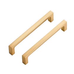 Ravinte 10 Pack Solid 5 Inch Kitchen Square Cabinet Handles Champagne Bronze Cabinet Pulls Drawer Pulls Kitchen Cabinet Hardware Kitchen Handles