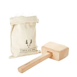 Viski Professional Lewis Bag and Mallet Bartender Kit & Bar Tools Kitchen Accessory 12