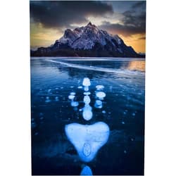 ArtDirect Symmetry Of Icelake 9x14 UnFramed Art Print Poster Ready for Framing by Zheng, Michael