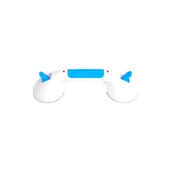 Carex Suction Shower Grab Bar – 12” Ultra Grip Shower Handle - Dual Locking Grab Bars for Bathtubs and Showers – Seniors, Disabled, Handicap, Elderly Assistance Product