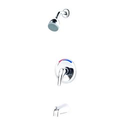 Pfister Pfirst Series Tub & Shower Trim Kit (Valve Not Included), 1-Handle, Polished Chrome Finish, LG890300