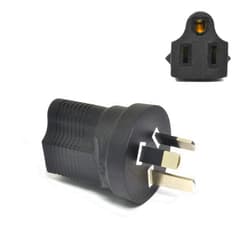Ceptics Australia, New Zealand, China AS3112 Travel Power Plug Adapter Accepts NEMA 5-15R - ETL Certified - Industrial Grade (IG-16)