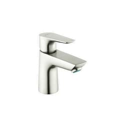 hansgrohe Talis E Modern Easy Install Easy Clean 1-Handle 1 5-inch Tall Bathroom Sink Faucet in Brushed Nickel, 71700821