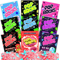 Gaudum Pop Rocks Candy - 9 Flavors Pop Rocks Bulk Variety Pack by Gaudum - (9 Units, 1 of Each Flavor)